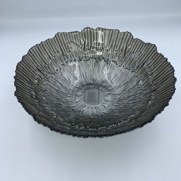 Arda Glassware Silver Handpainted Bowl - Picture 3 of 8